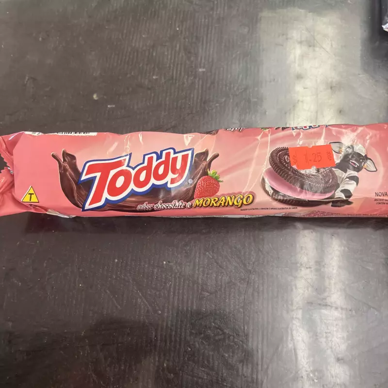 Toddy sabor chocolate e morango