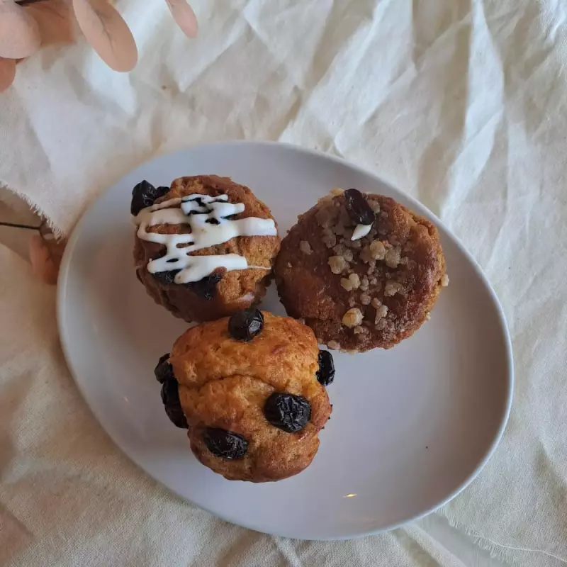 Muffin de harina de arroz