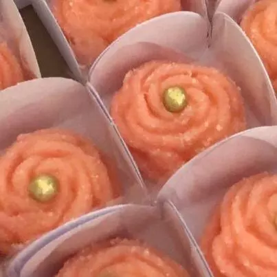 FLOR DE BRIGADEIRO ROSA