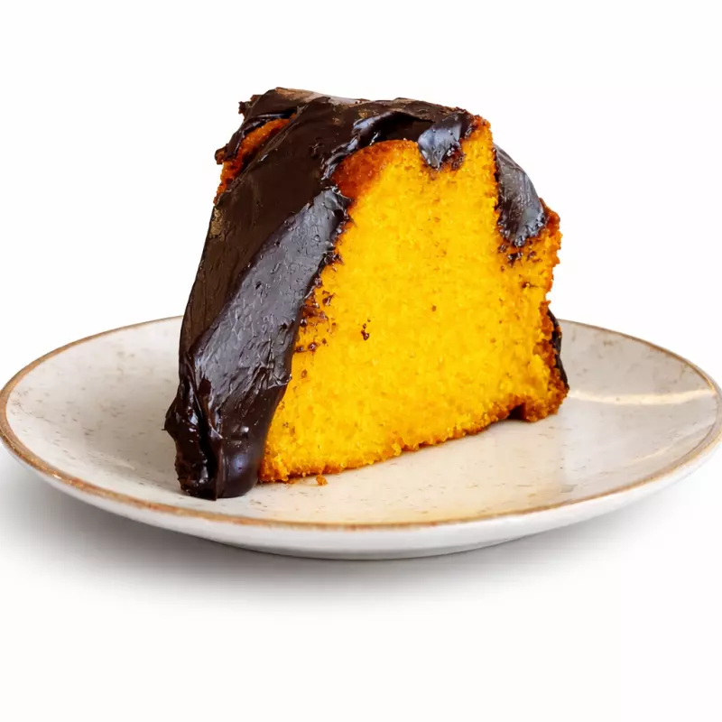 Cenoura com Brigadeiro - Fatia