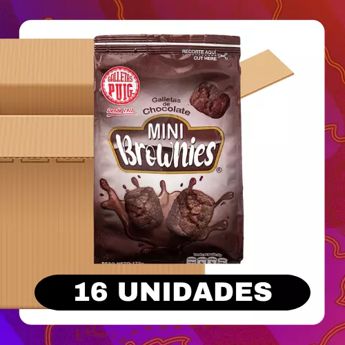 Bulto Mini Brownies 175g