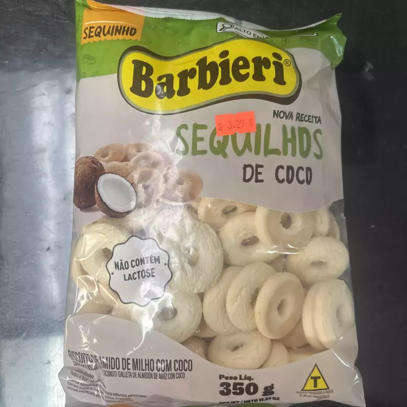 Barbieri  sequilhos de coco