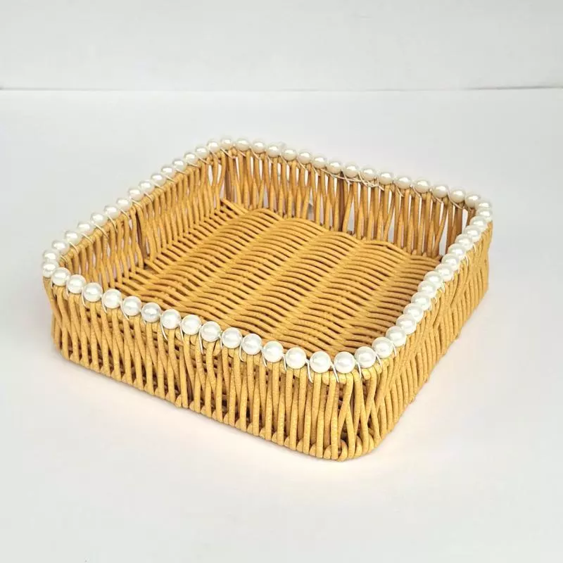 Caja perlas cuadrada