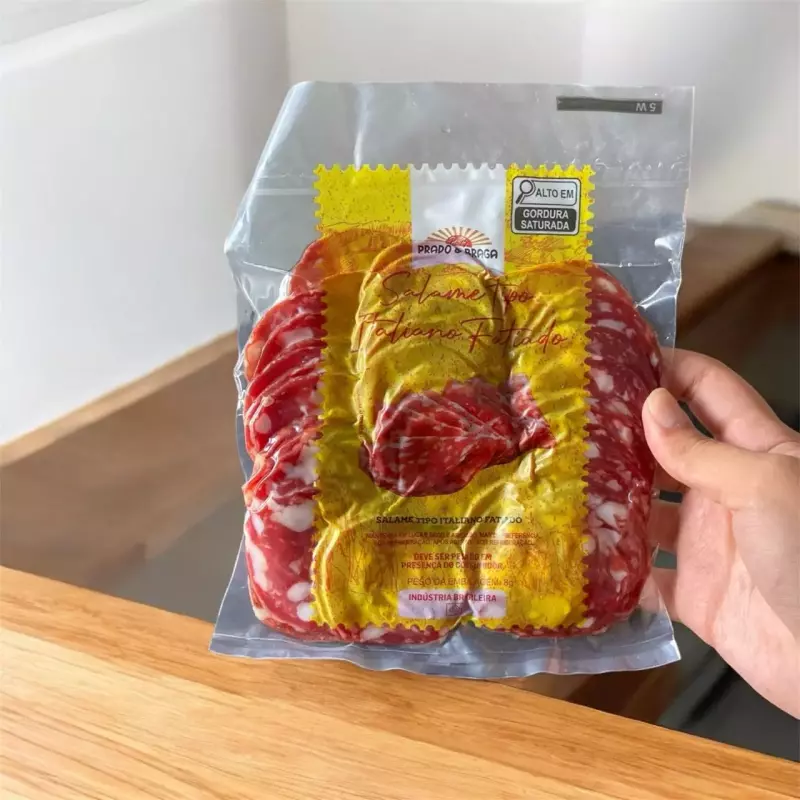 Salame tipo italiano fatiado (P & B)