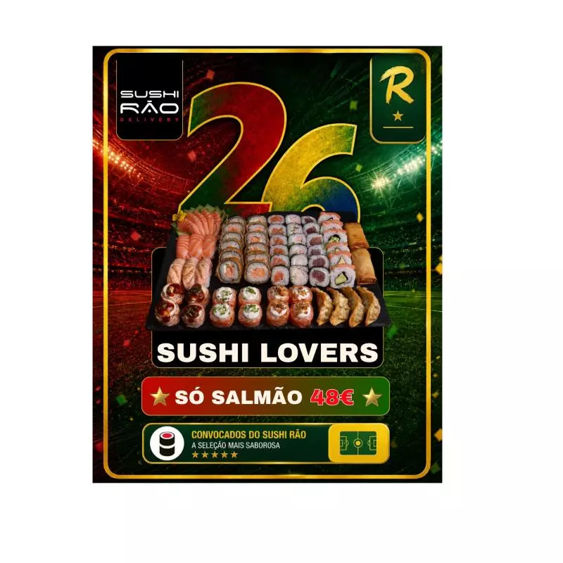 🎉  Sushi Lovers Salmão