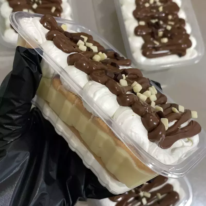 Pavê de ninho com nutella