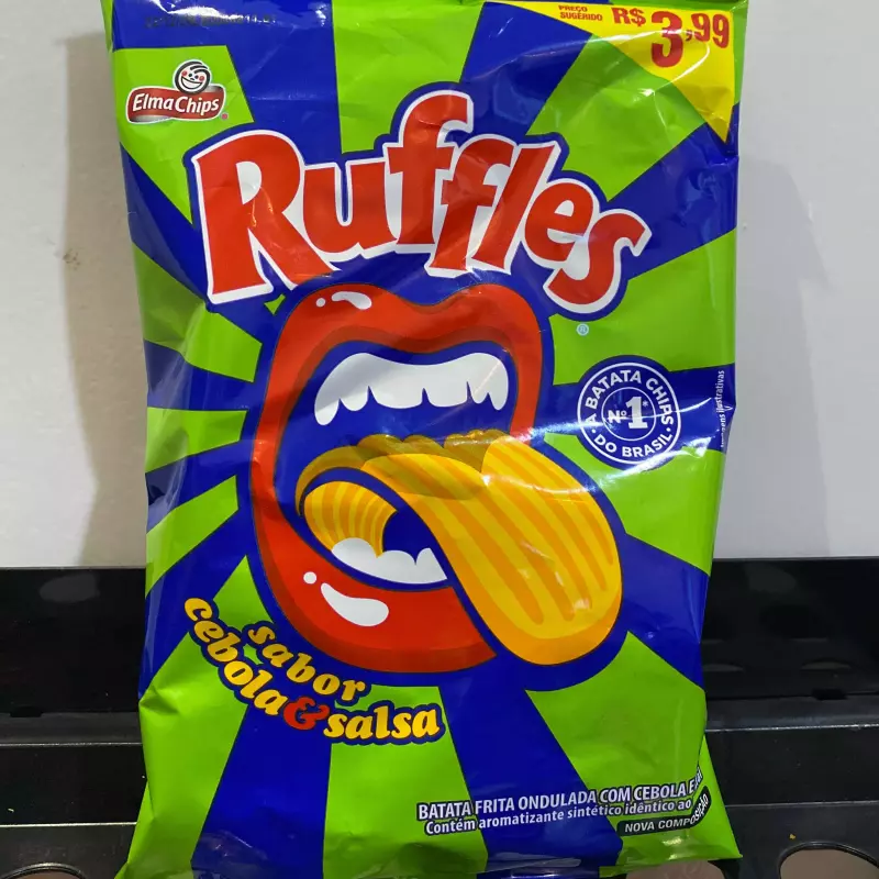 Batata Frita Ruffles Sabor Cebola e