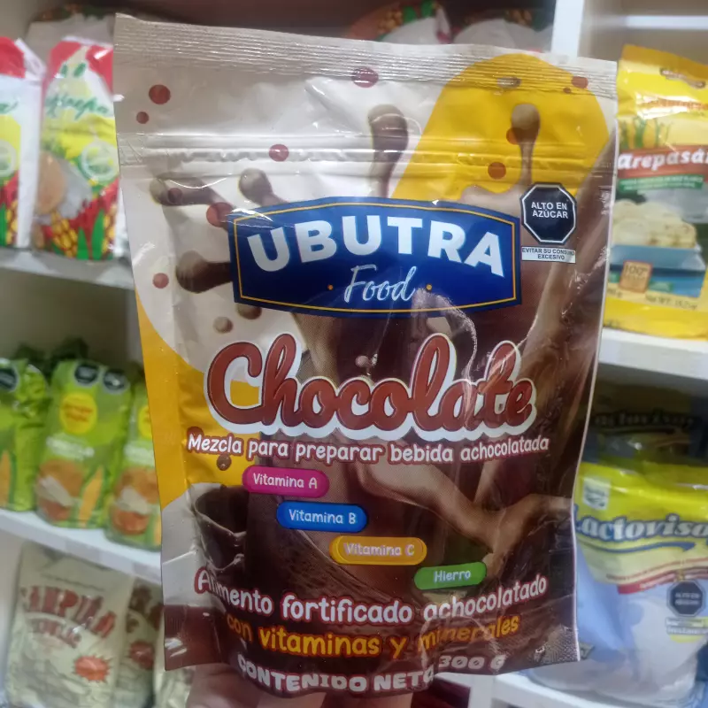 Chocolate en polvo 300g Ubutra