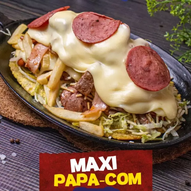 Maxipapa-Com + 2 Gaseosas 250ml