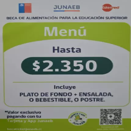 Menu Junaeb