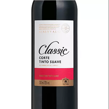 Vinho tinto suave Classic Salton