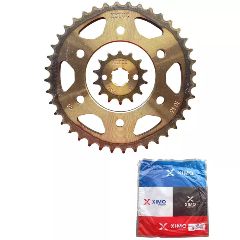 SET SPROCKET FZ 16 40T 14T XIMO