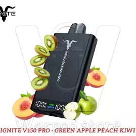 ignite v150 green apple peach kiwi
