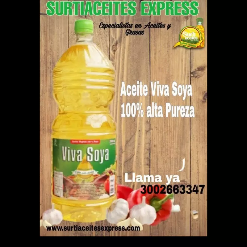 Aceite Viva Soya 3000cc por Caja