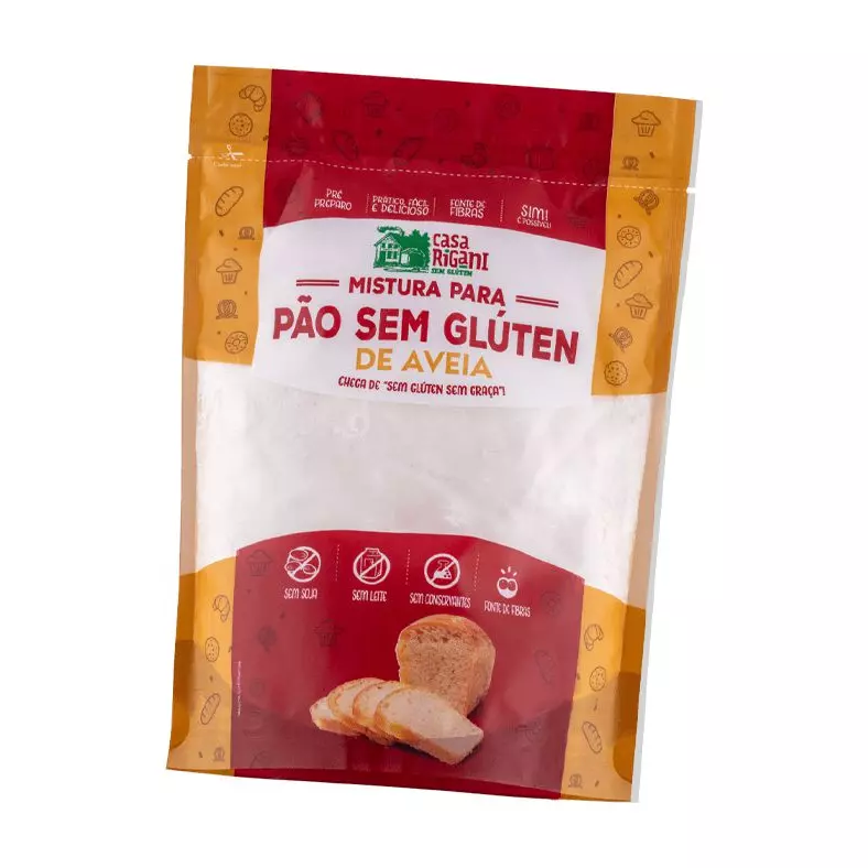 Mistura para Pão sem Glúten de Aveia