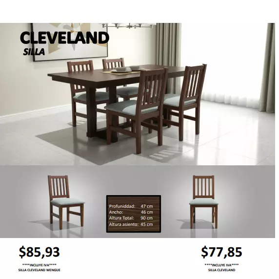 CLEVELAND SILLA