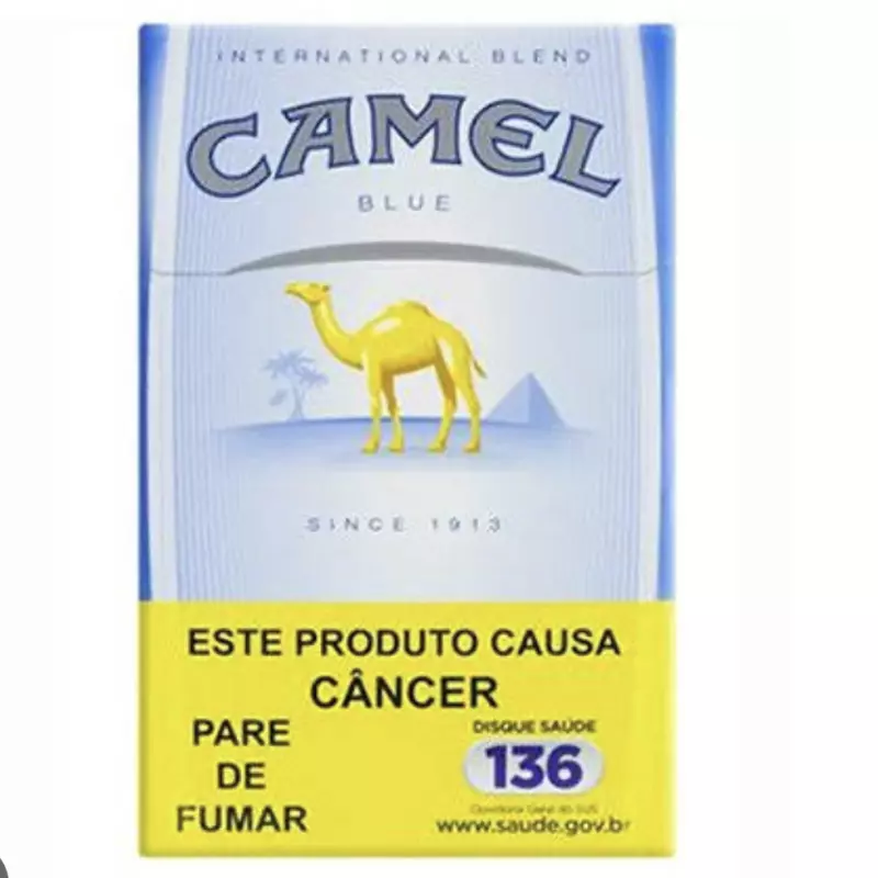 Cigarro camel azul
