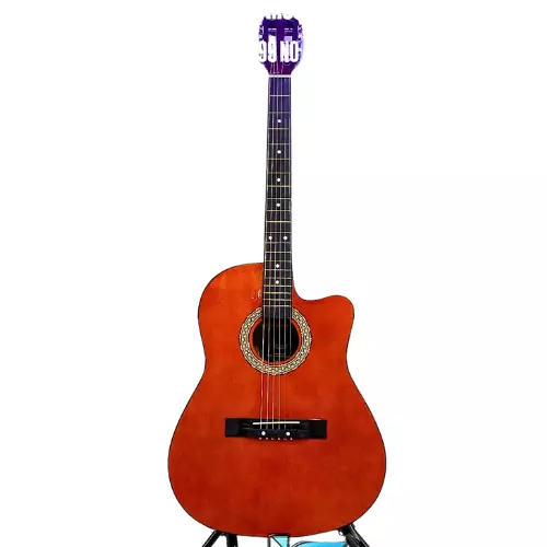 VIOLÃO MXT DE AÇO ELETRICO MARROM