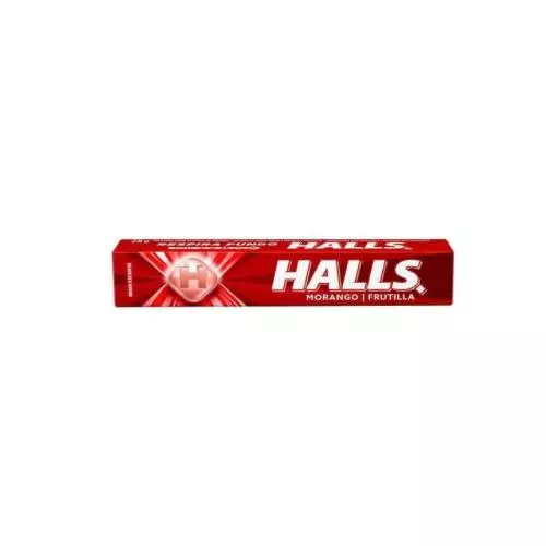 Bala Halls Morango 28gr