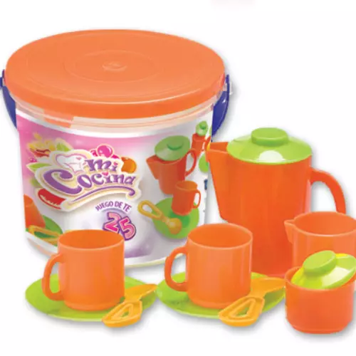 Set canasta cocina y té
