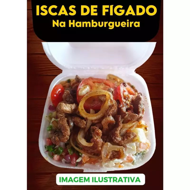 PROMOÇÃO/ISCAS DE FIGADO/HAMBURGUEIR