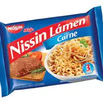 Miojo Nissin Carne