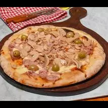 Pizza de champiñones