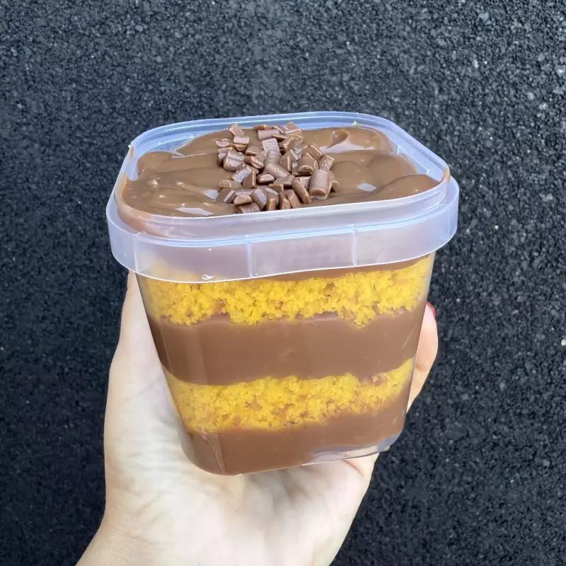 Bolo de pote de cenoura