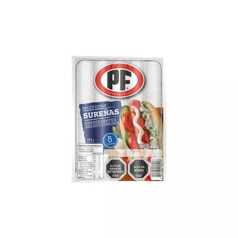 Salchichas Sureñas PF 250 Grs