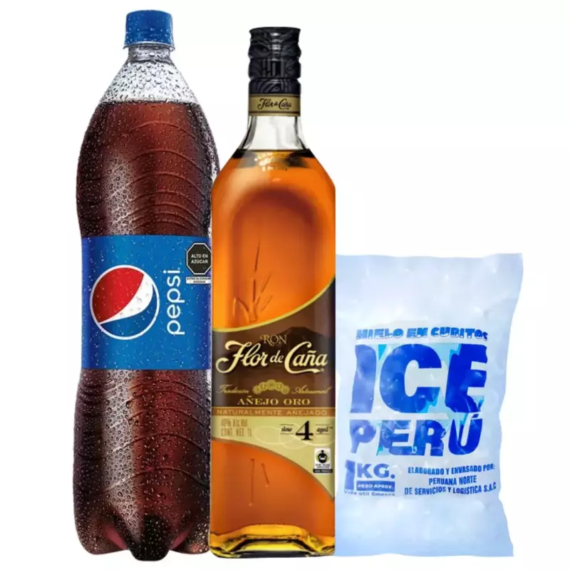 Combo Ron Flor de Caña