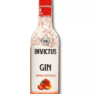 Gin Invictus Pêssego e Morango 900ml