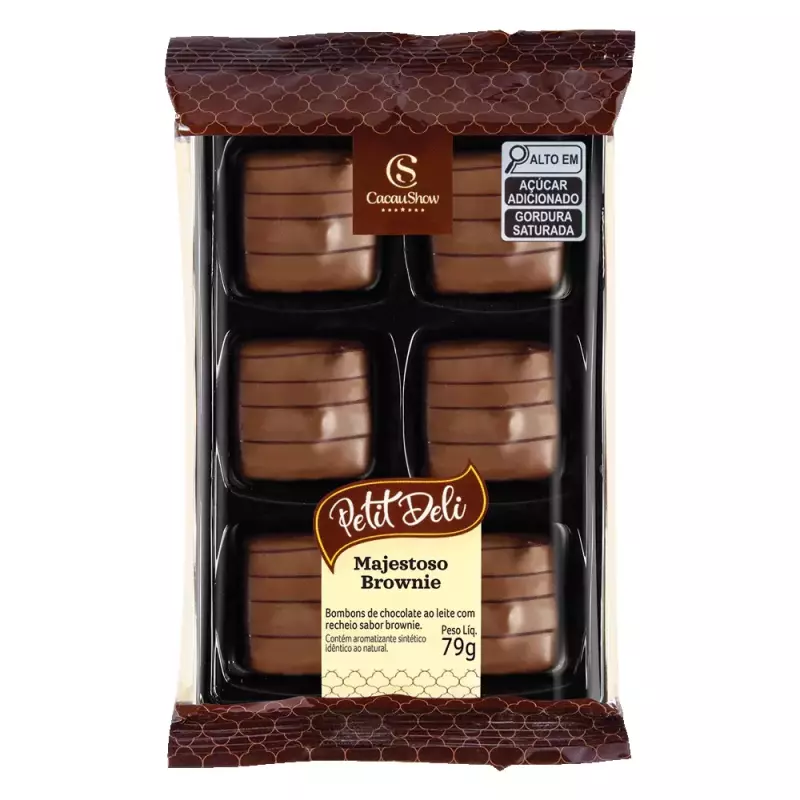 Bombons Petit Deli Brownie 79g