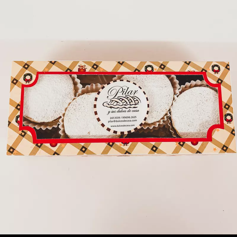 Alfajores navideños