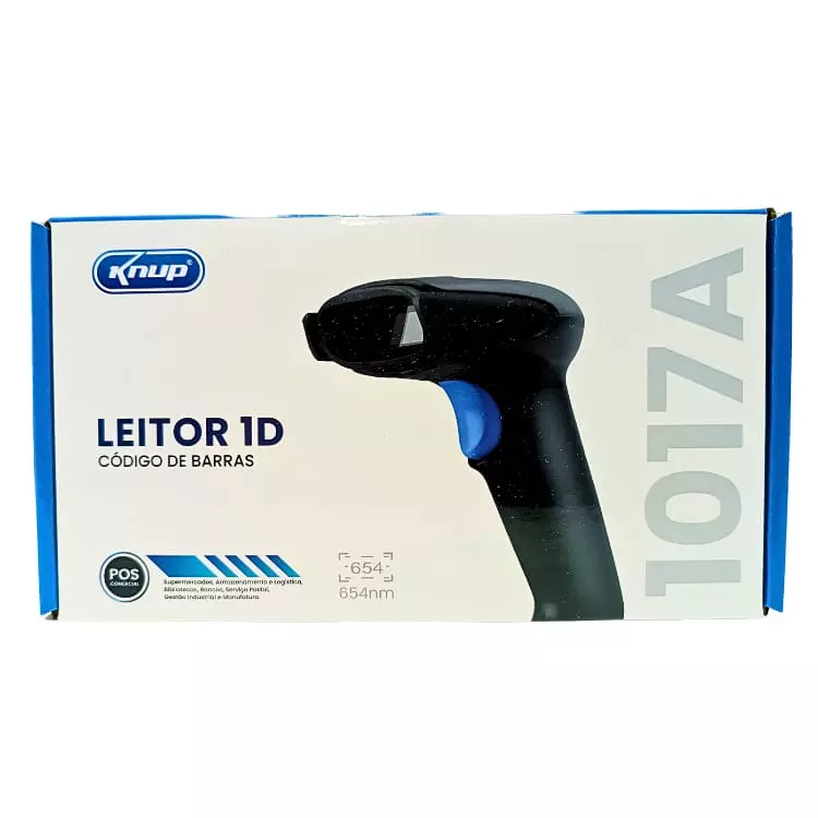 LEITOR DE CODIGO DE BARRAS KP-1017A