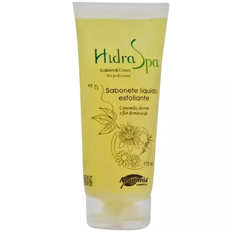 Sabonete líquido esfoliante camomila