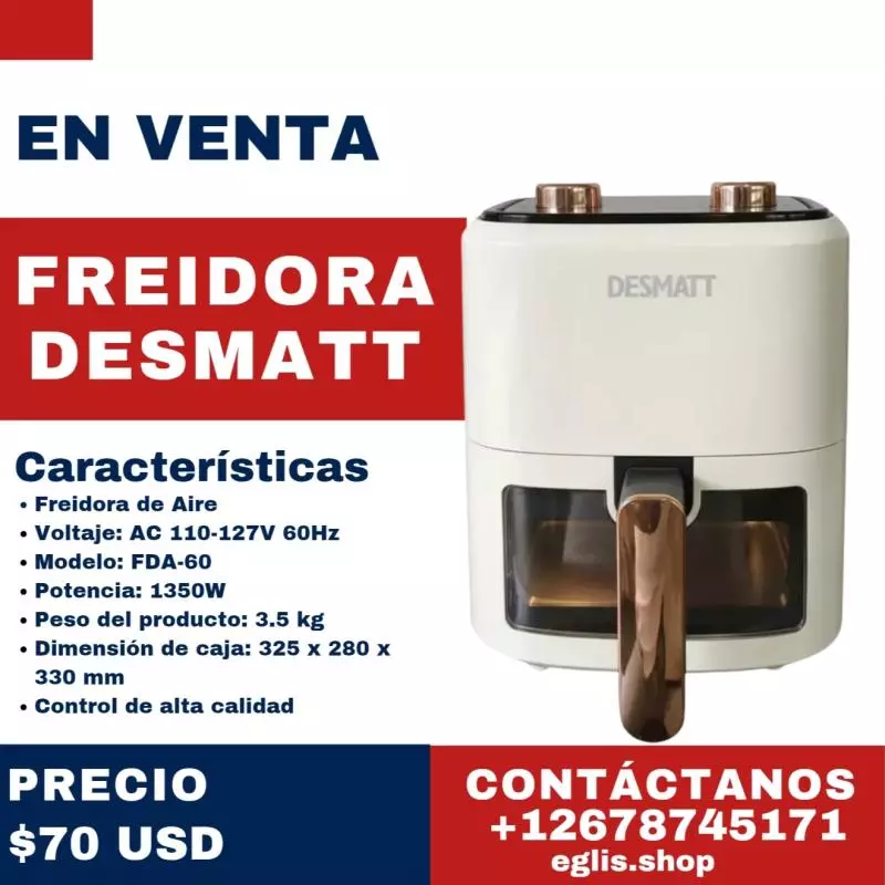 Freidora Desmatt