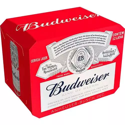 Budweiser 473ML c/12unid.