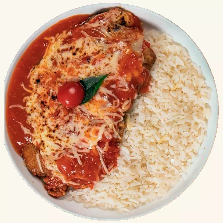Filé de Frango à Parmegiana