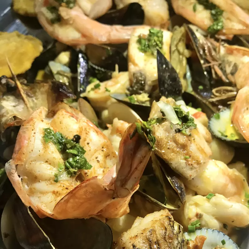 PICADA DE MARISCOS (4 PERSONAS)