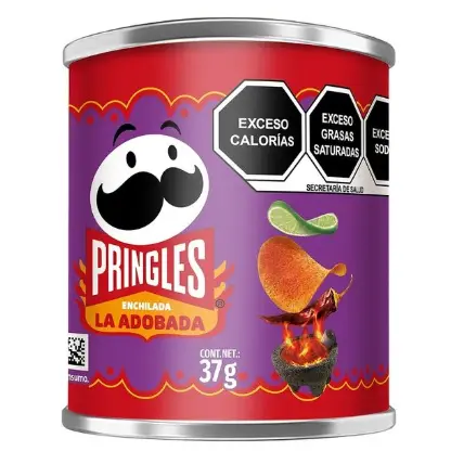 Pringles enchilada la adobada x37g