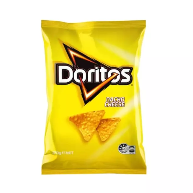DORITOS NACHO CHEDDAR 84 G 10 UNIDAD