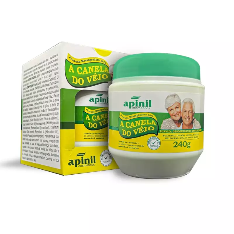 Pomada Canela de Véio-240gr