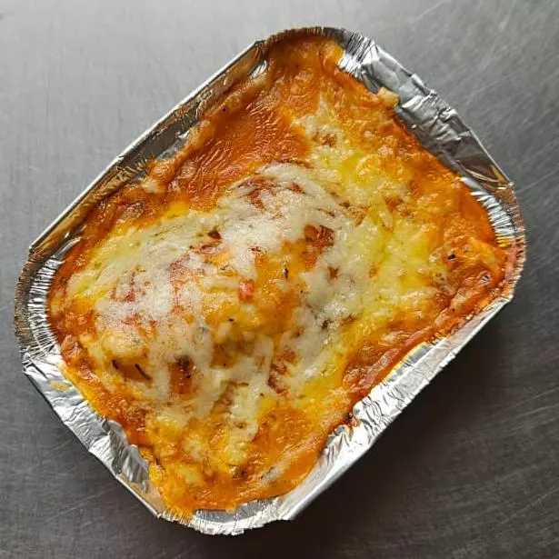 Lasanha Queijo e Presunto