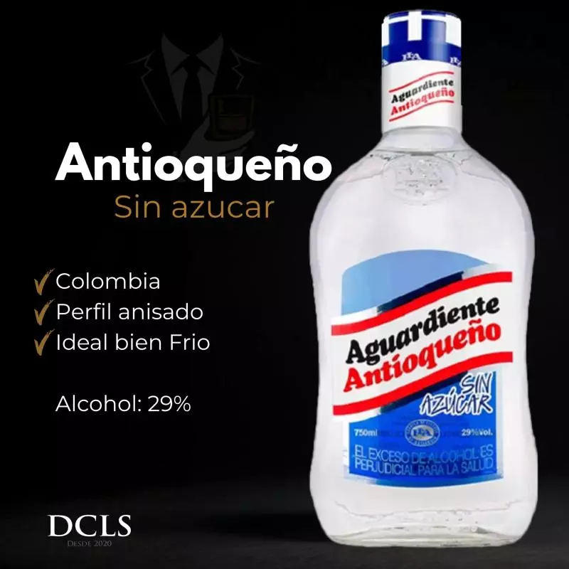 Aguardiente Antioqueño Sin Azucar