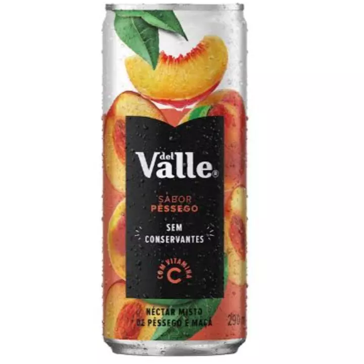 Suco Del Valle de Pêssego Lata 290ml