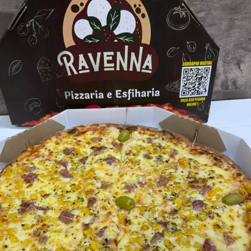 PIZZA CORINTHIANA* (Milho e Bacon)