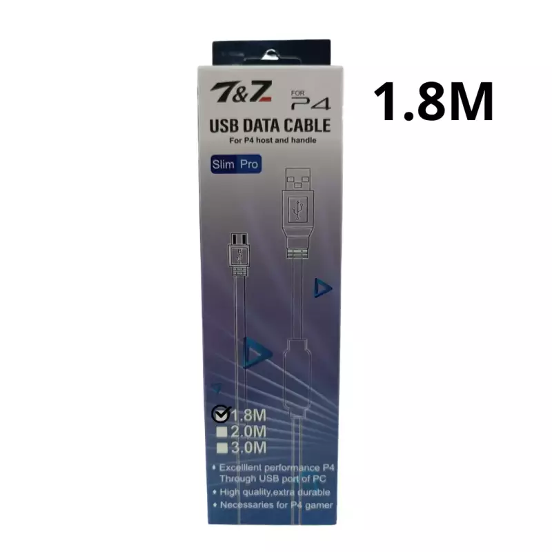 CABO P/CONTROLE PS4 7&7 MSK-P4S002B