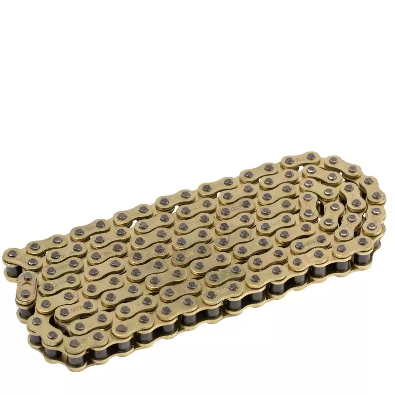 CADENA 428HOx138 ENCAUCHETADA DORADA