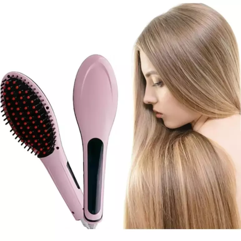 ✨CEPILLO PLANCHA ROSADO✨