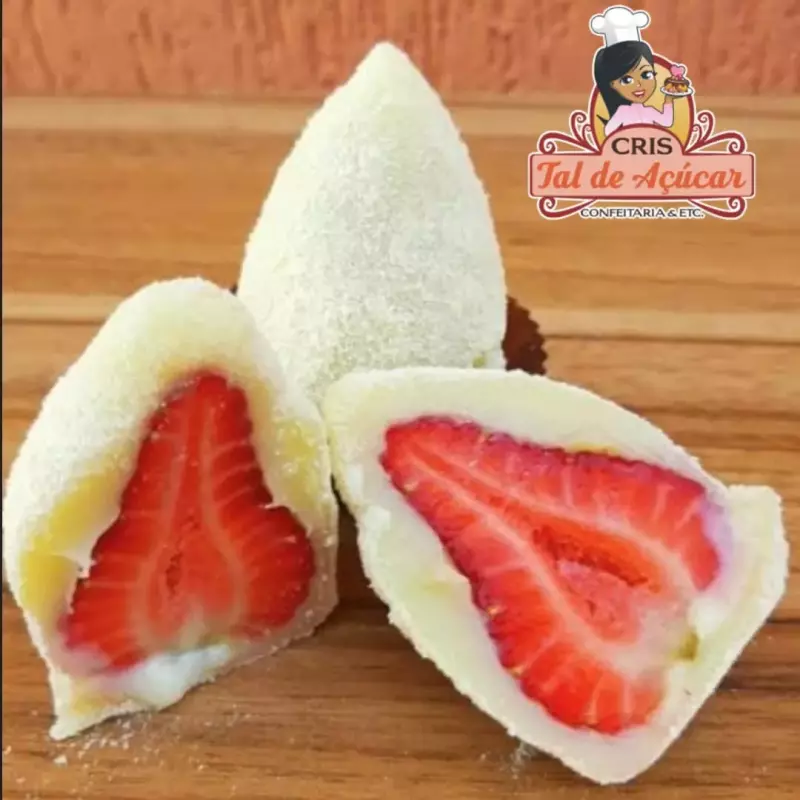 COXINHA DE MORANGO